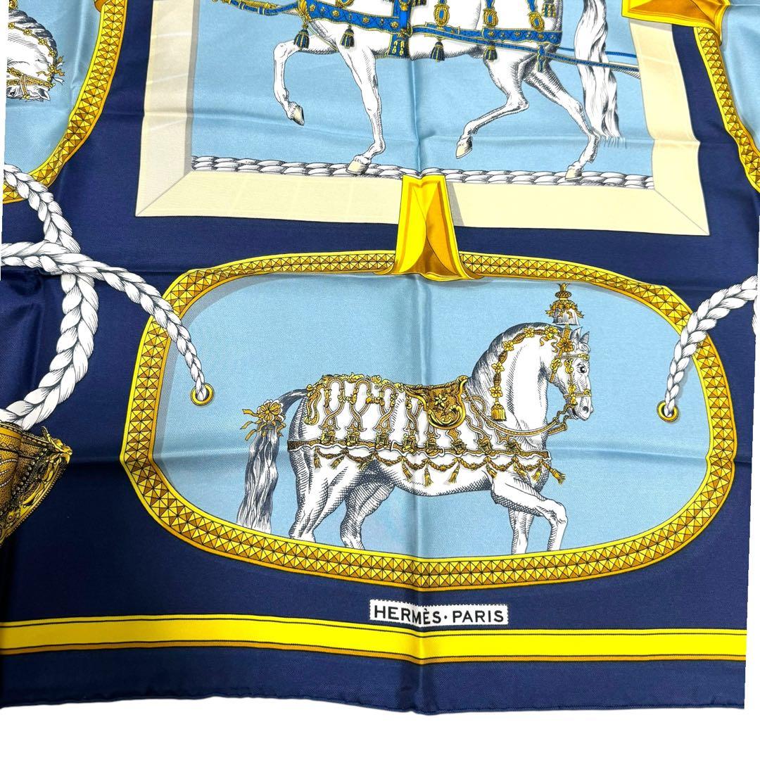 とらこ【極美品】HERMES カレ90 GRAND APPARAT