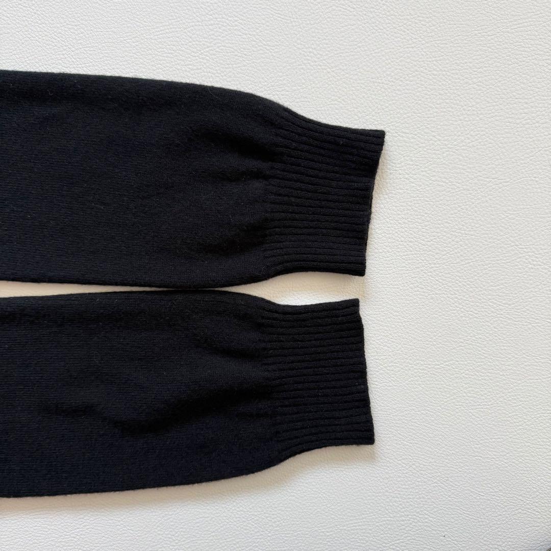 ドゥロワー　14Gカシミヤ100%ニット　バックスリット　やや薄手柔らか上質生地