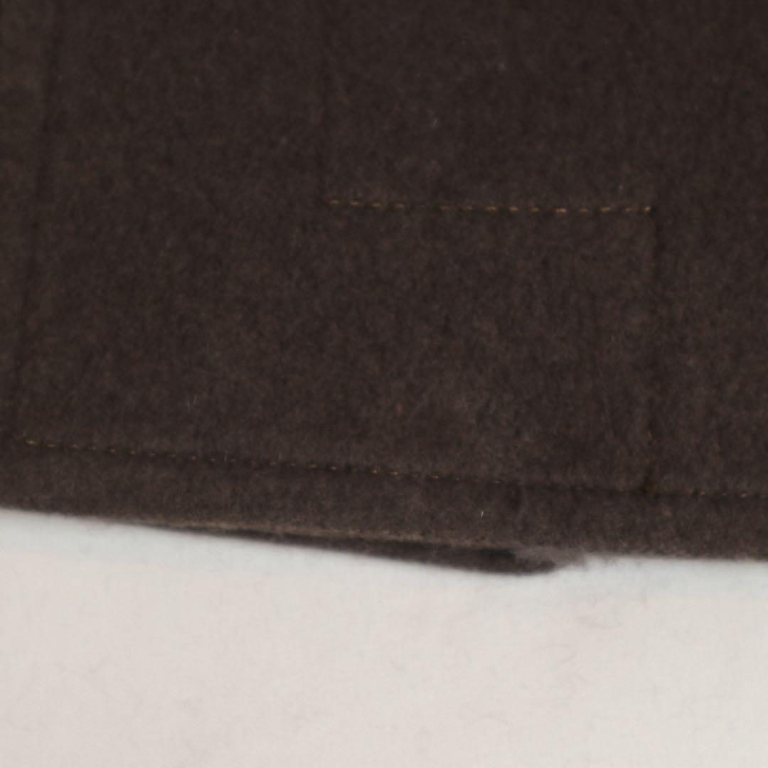 80s 90s Christian Dior 襟レザー ミンク混紡 コート