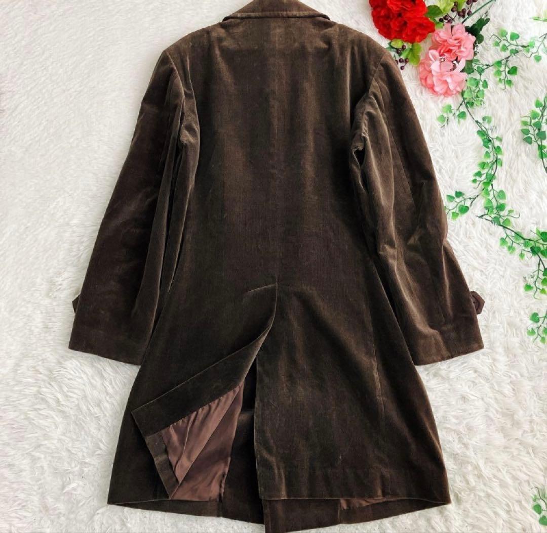 Paul Smith ポールスミスダブルチェスターコート ロング コーデュロイ