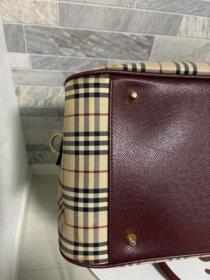 バーバリー　Burberry ボストンバック
