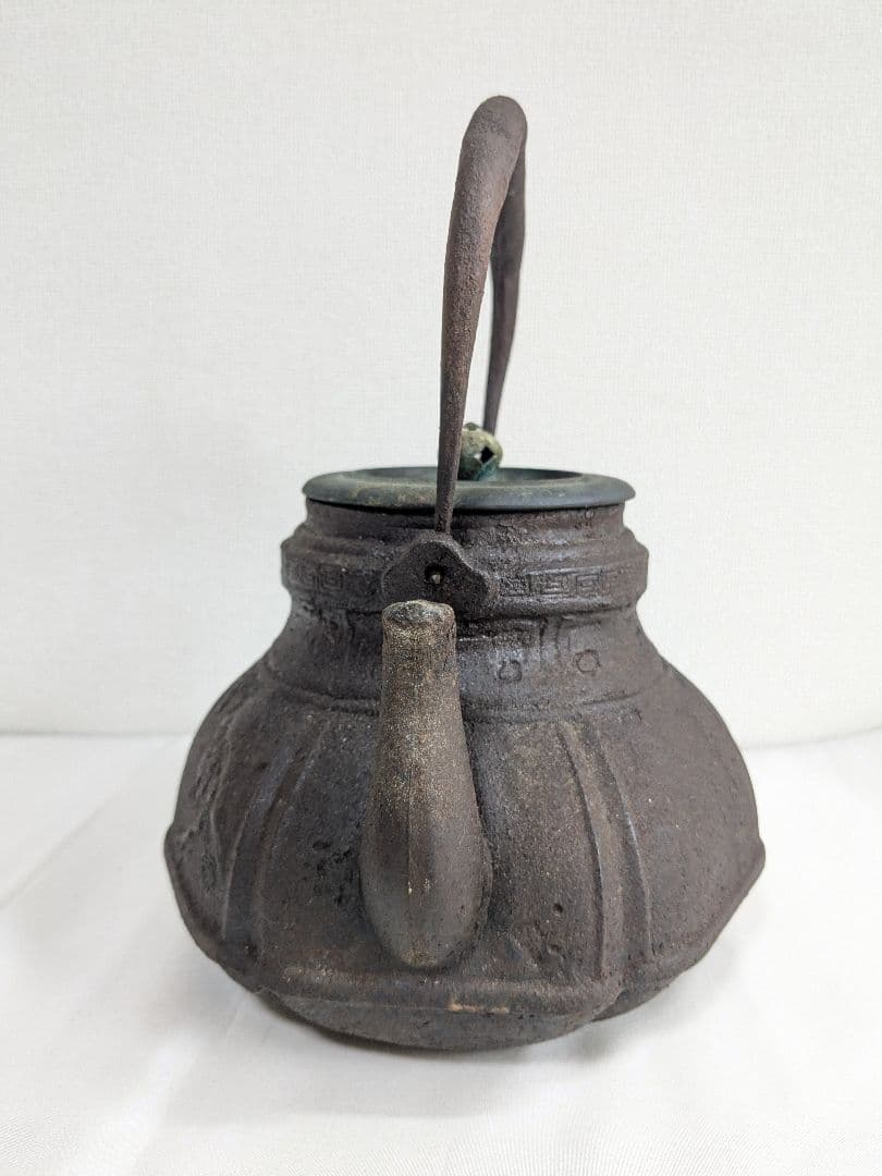 龍文堂 鉄瓶 アンティーク ヴィンテージ 古道具 骨董