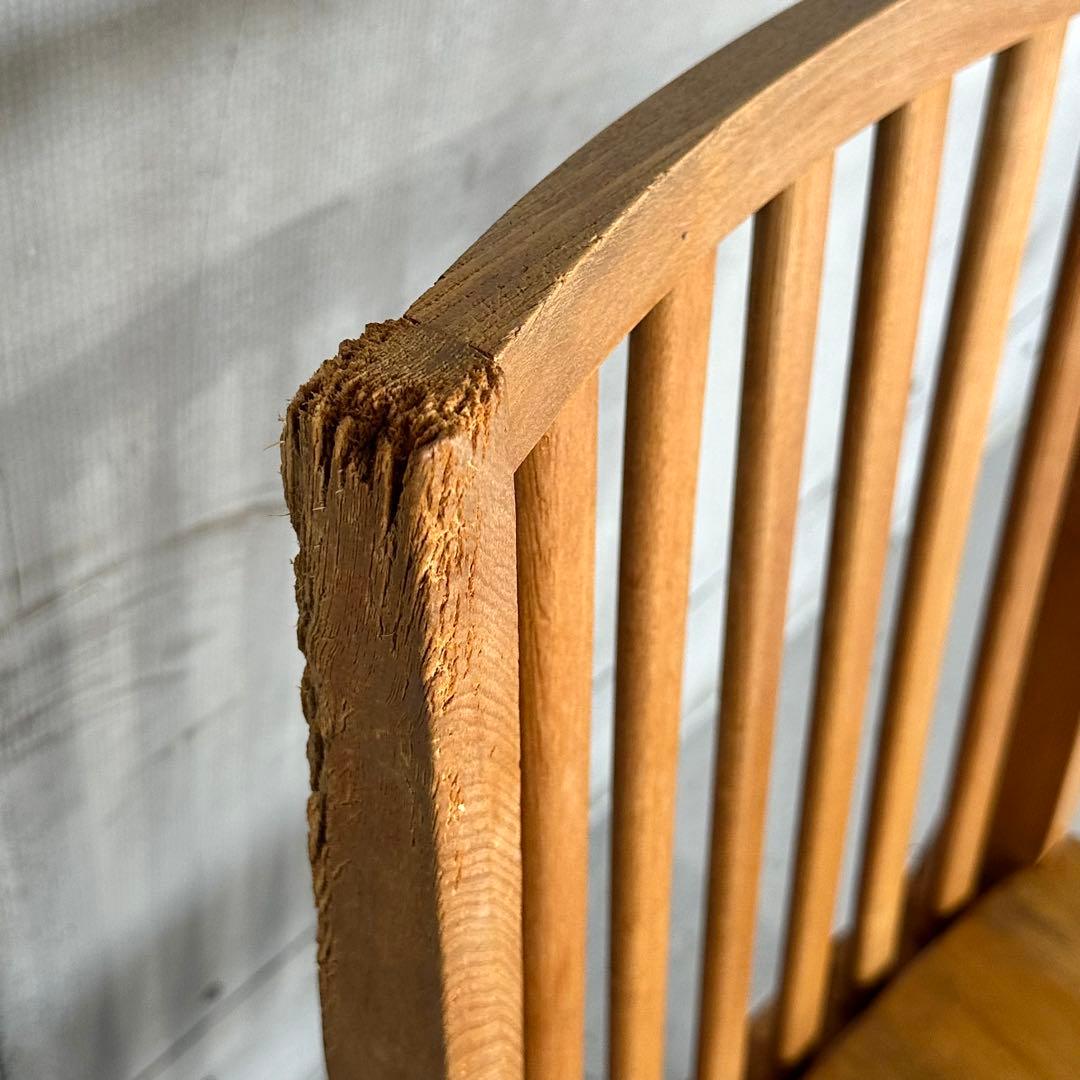 ★杉本家具★ ホワイトオーク無垢 ダイニングチェア｜オイル塗装 高級家具 ②