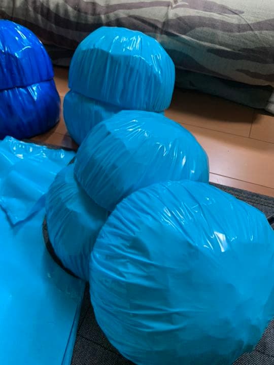 カラーポリ衣装　ペンギン