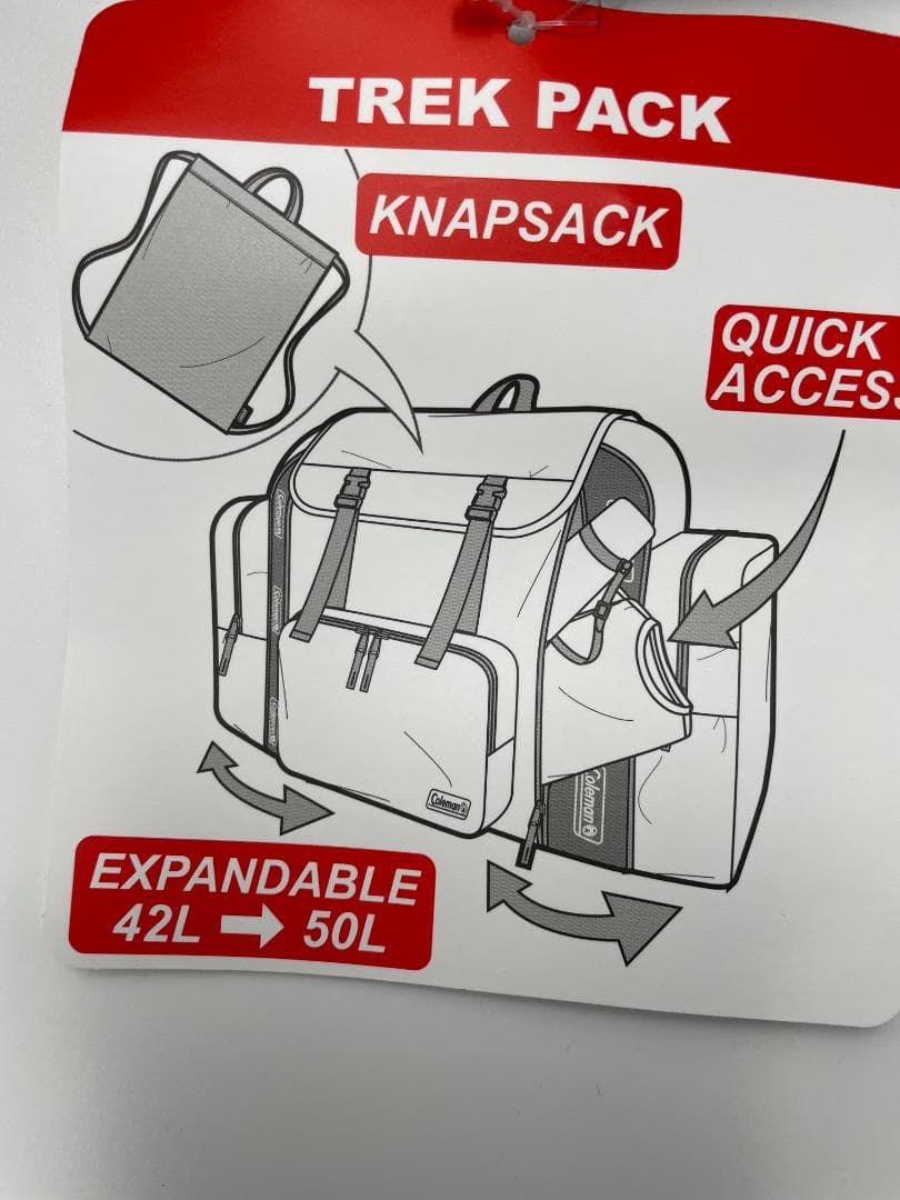 Coleman コールマン 大容量リュック トレックパック KANSAS