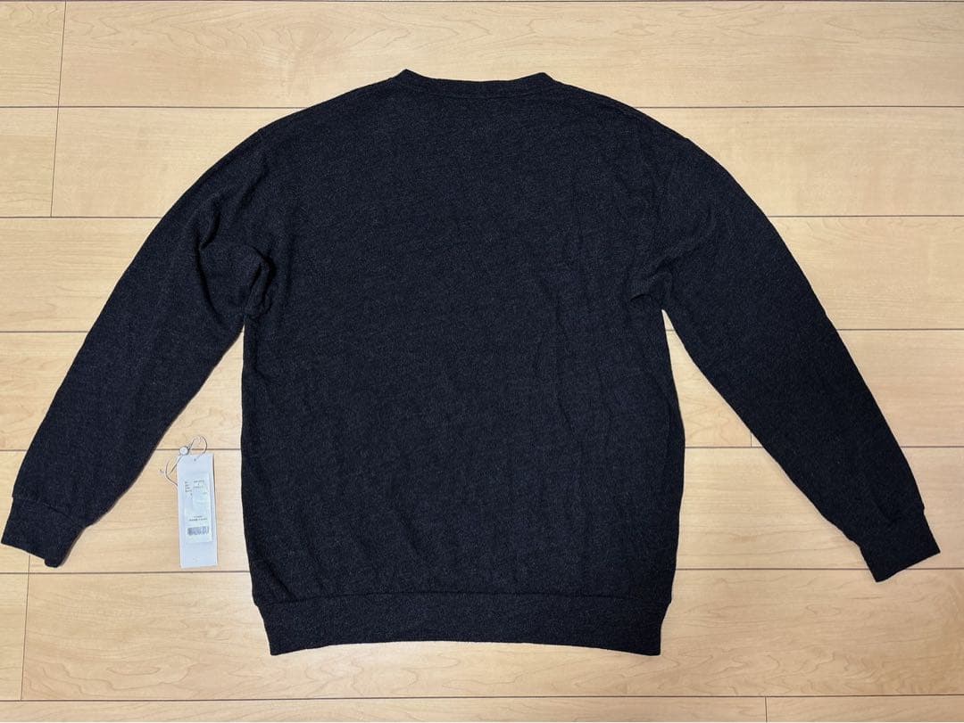 comoli ウール天竺長袖クルーネックtシャツ