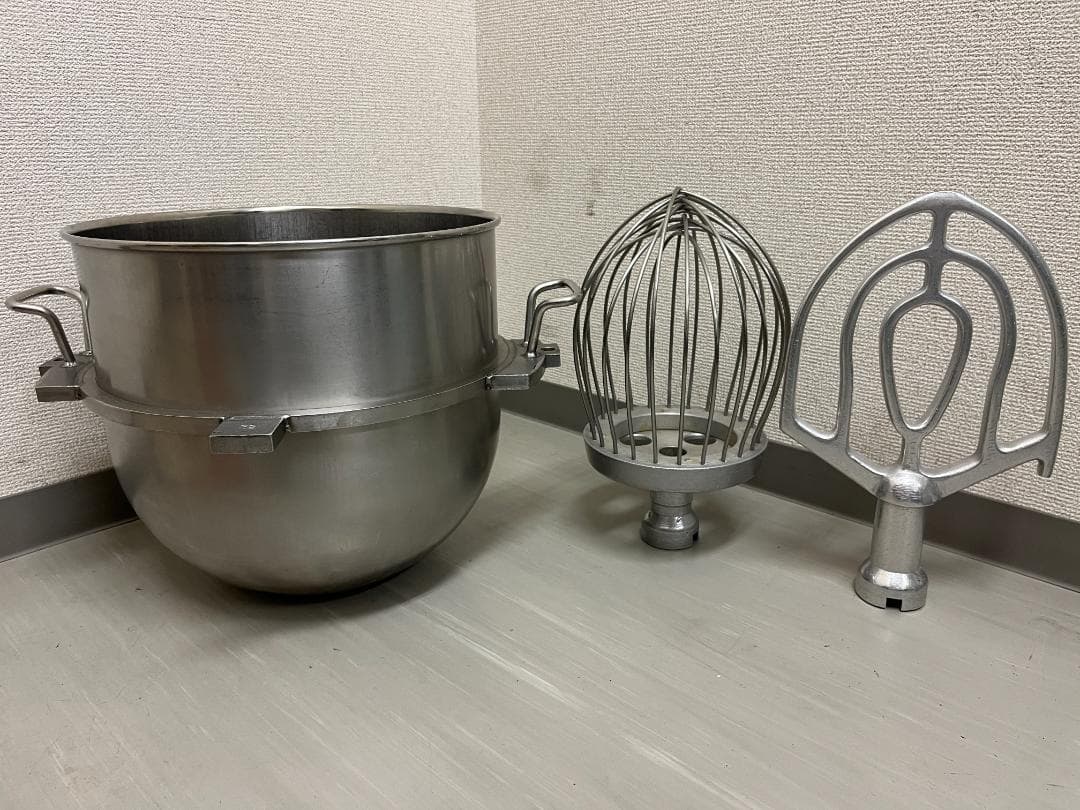 送料込み カントーミキサー 業務用 縦型ミキサー 20クォート ボール３点セット