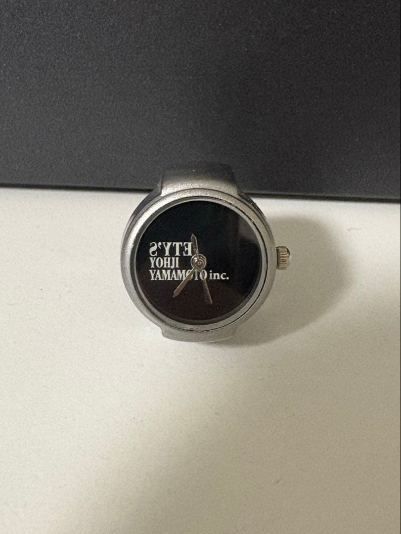 未使用　s'yte yohji yamamoto リングウォッチ