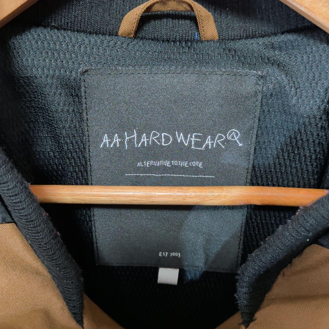 美品✨️Ｌ　AA HARDWEAR　スノーボード　ウェア　メンズ　茶✕白✕紺