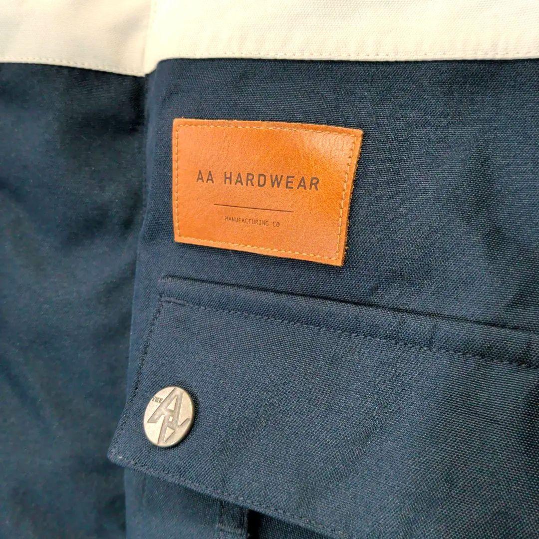 美品✨️Ｌ　AA HARDWEAR　スノーボード　ウェア　メンズ　茶✕白✕紺