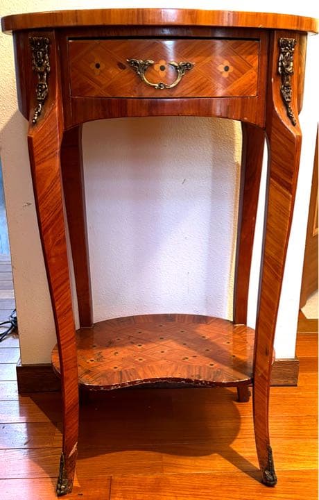 チェスト　サイドテーブル　象嵌細工　イタリア製　クラシックスタイル