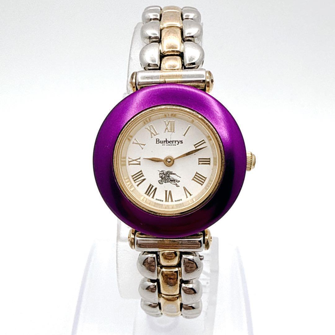 稀少/コマ付✨ BURBERRYS　バーバリー　7色 チェンジベゼル　9100L