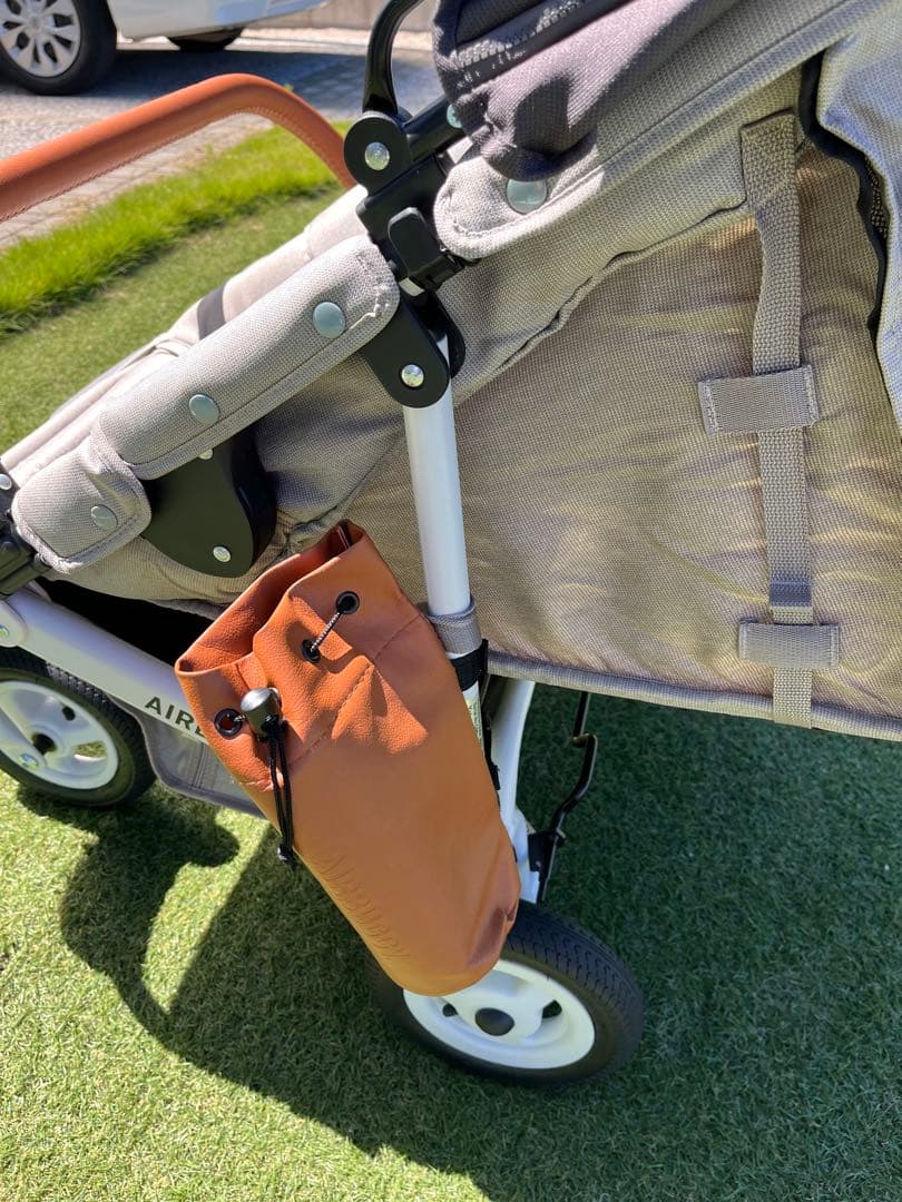 【大幅値下げ】AIRBUGGY ココダブルEXフロムバース　STONE