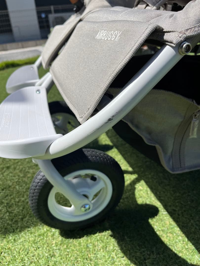 【大幅値下げ】AIRBUGGY ココダブルEXフロムバース　STONE