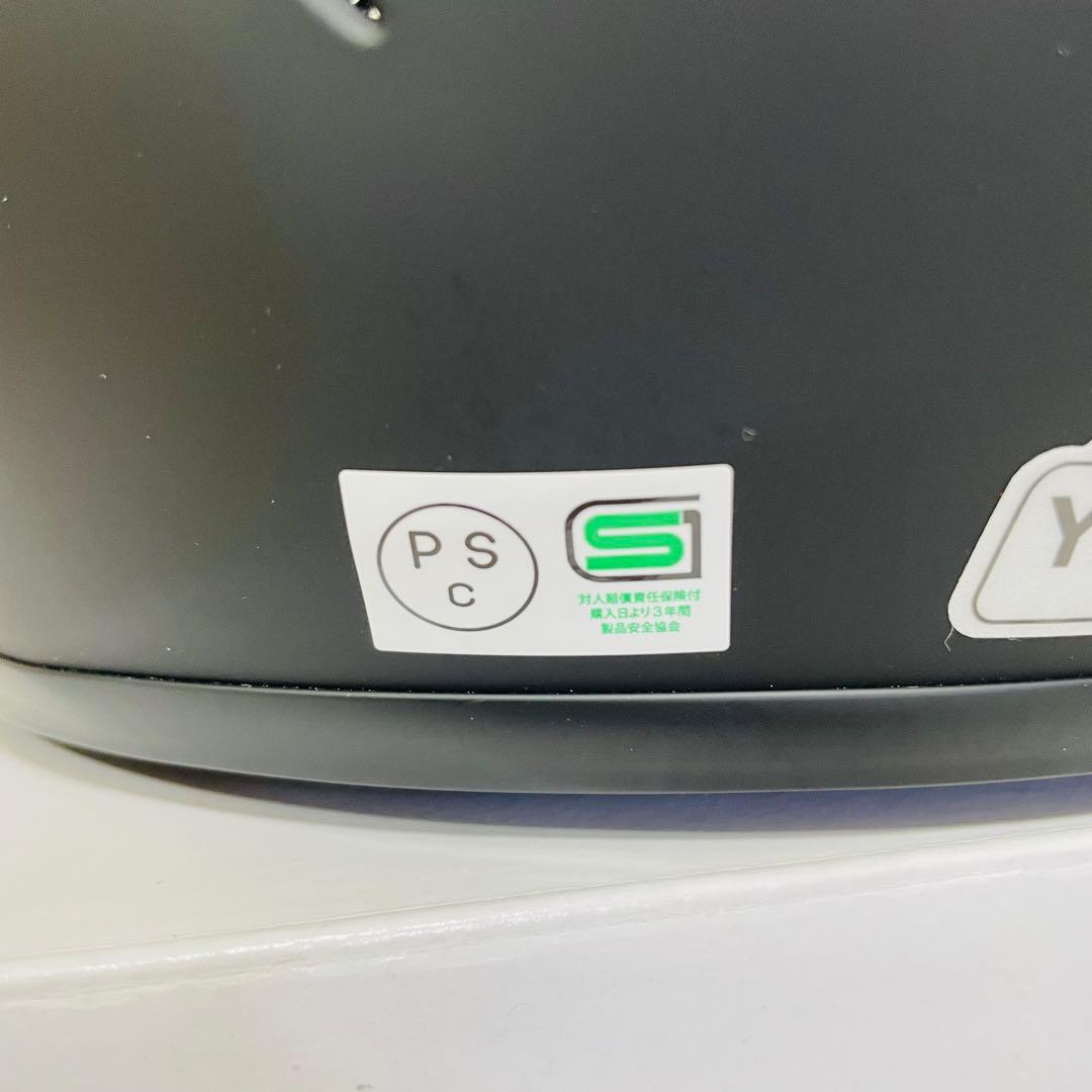 ZENITH ジェットヘルメット マットブラックYJ-14YAMAHAサイズM