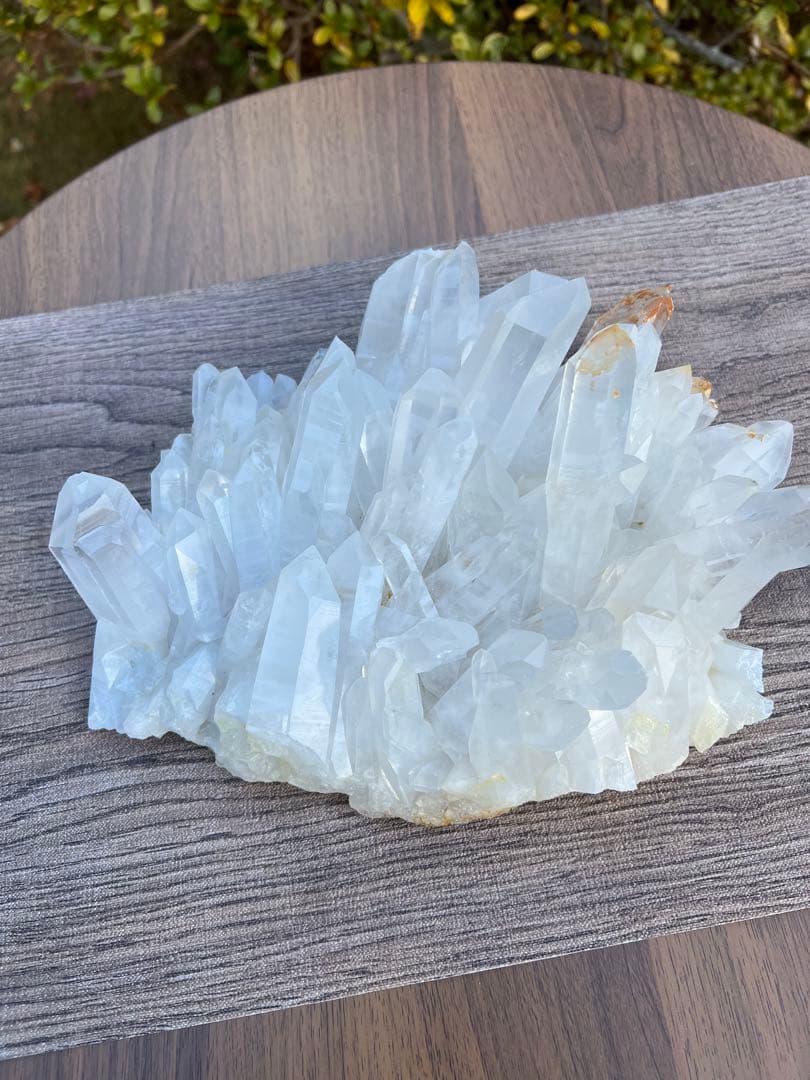 384 マダガスカル産水晶クラスター