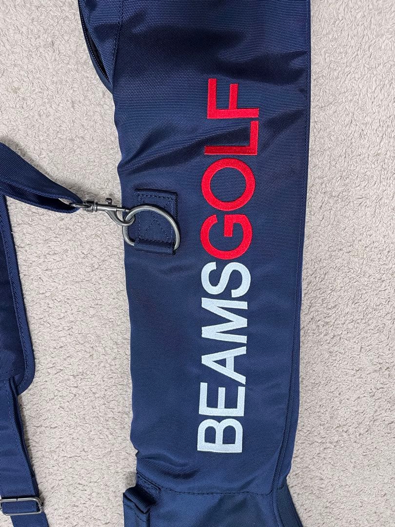 BEAMS GOLF☆ゴルフバッグ ネイビー