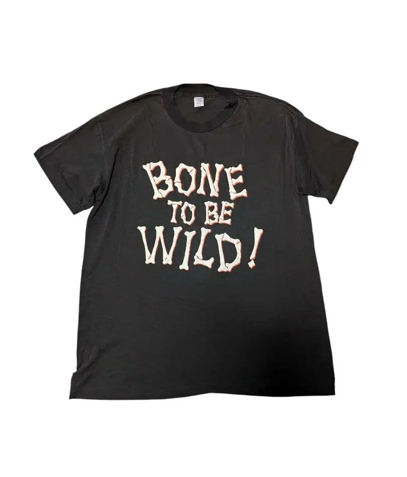 80s 古着 VINTAGE Tシャツ スカル バイカー 映画 ロック USA製