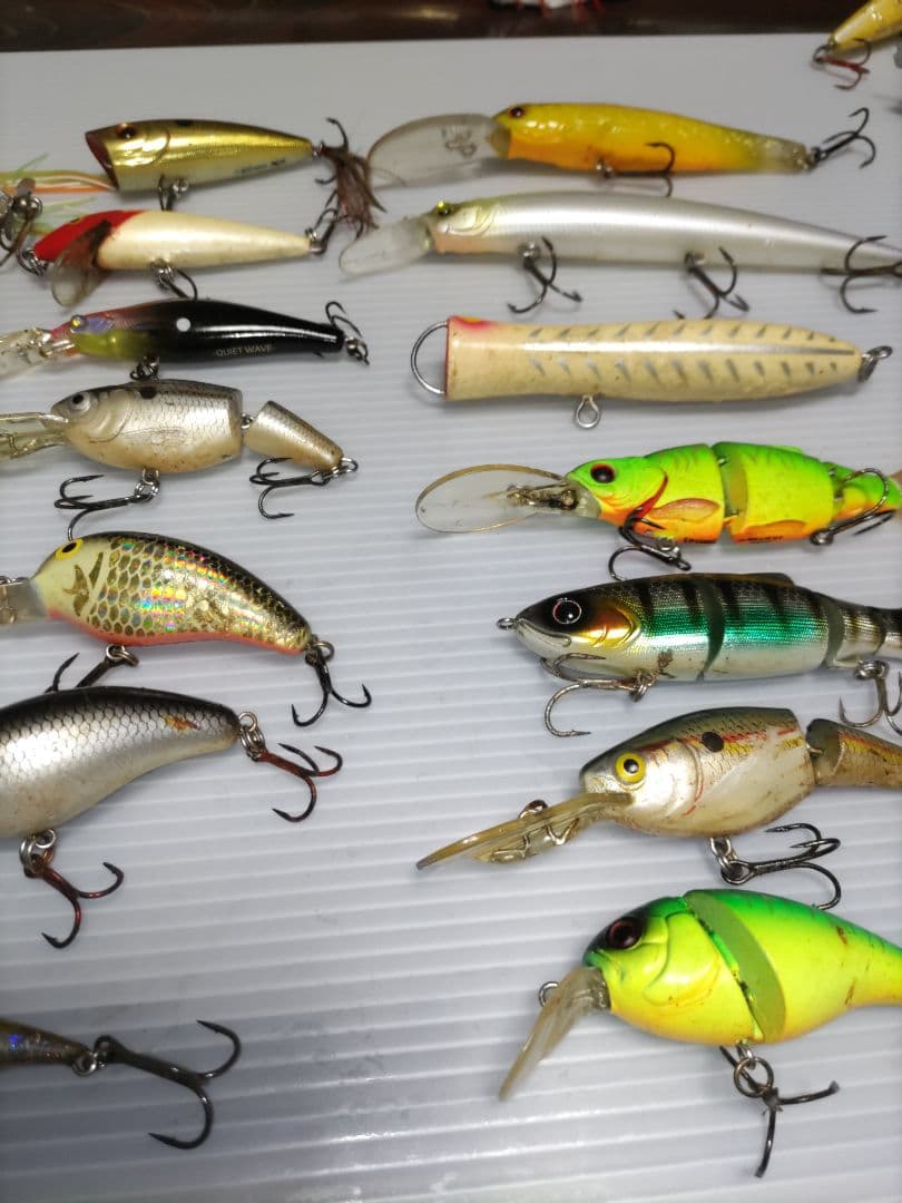 バス釣り引退セット！ハード、ソフト ルアー！