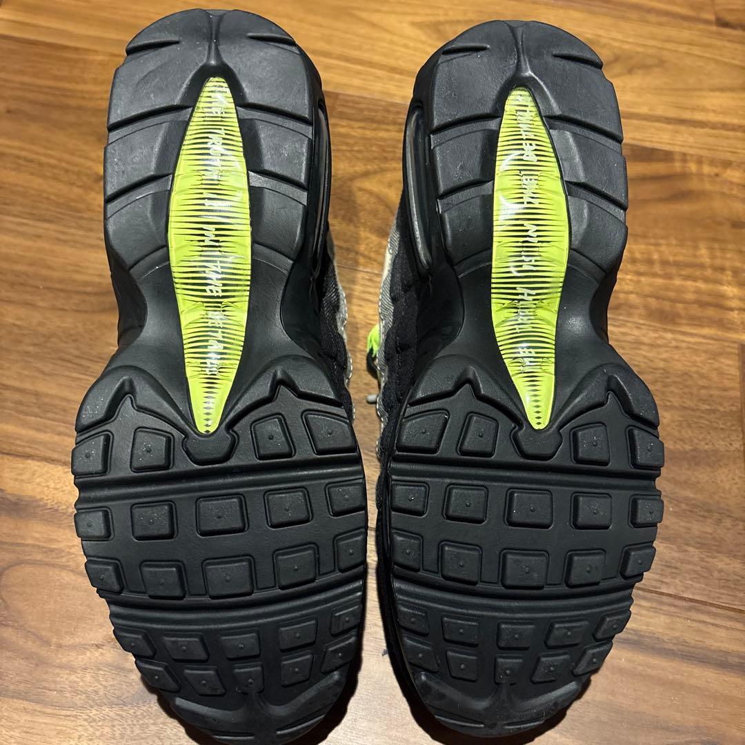2*0様 NIKE デンハム DENHAM AIR MAX95 ネオン　イエロー
