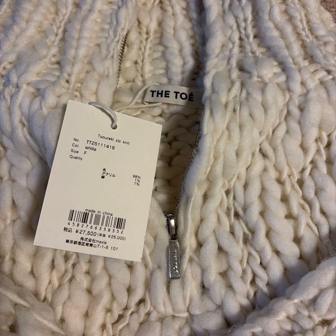 トップス THE TOE Tsoureki Zip Knit