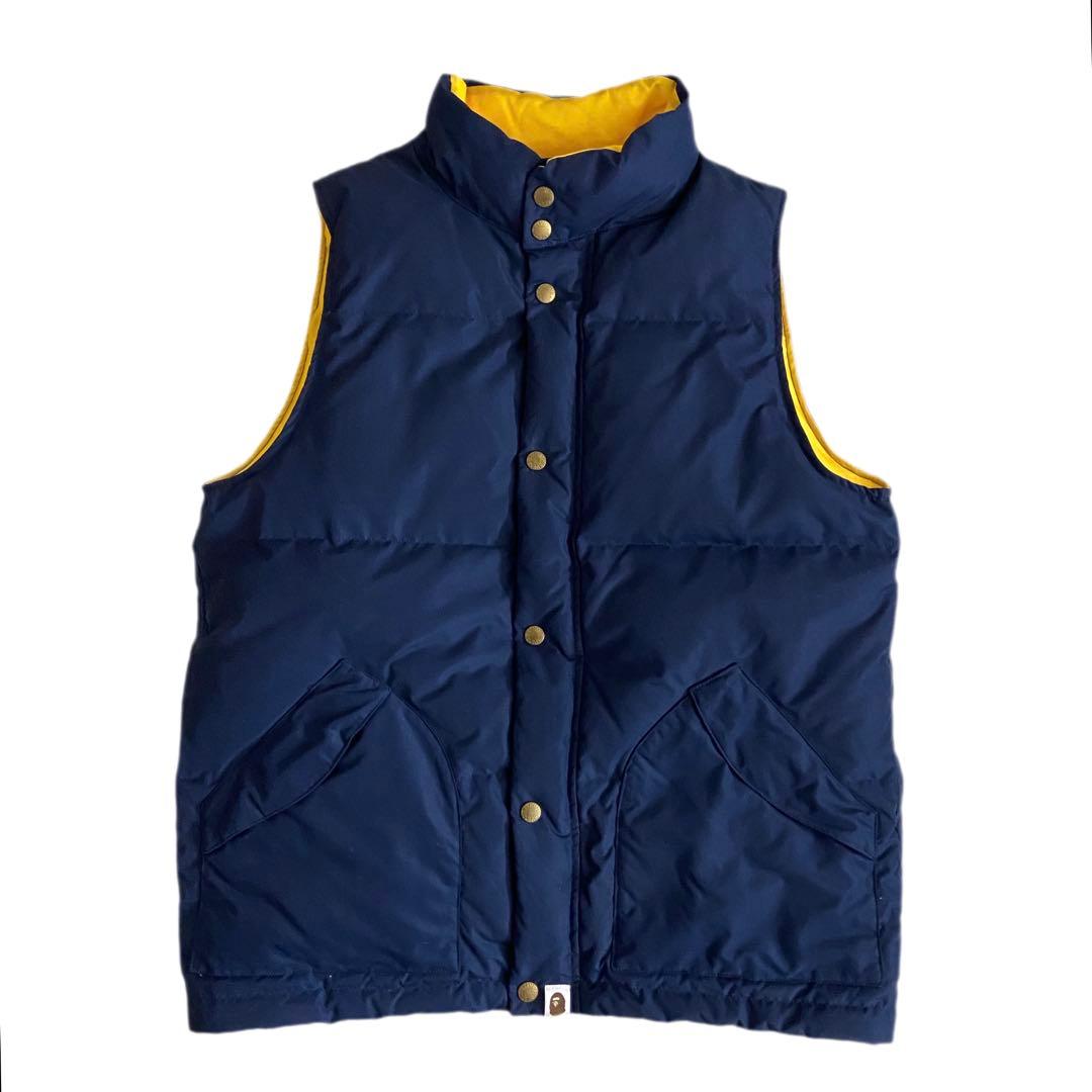 A BATHING APE エイプ ダウン ベスト