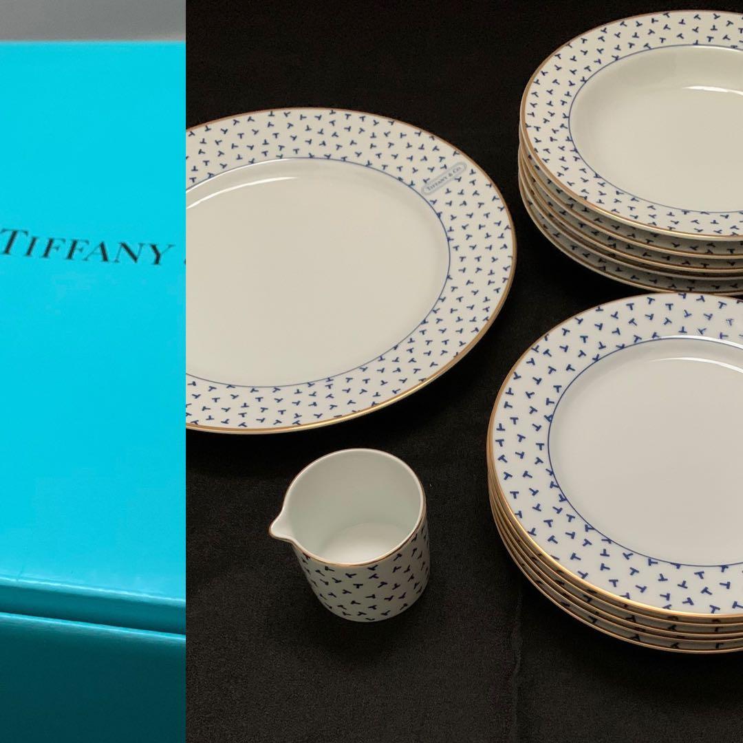 Tiffany & Co. ティファニー　ダンシングＴ食器セット12点　新生活