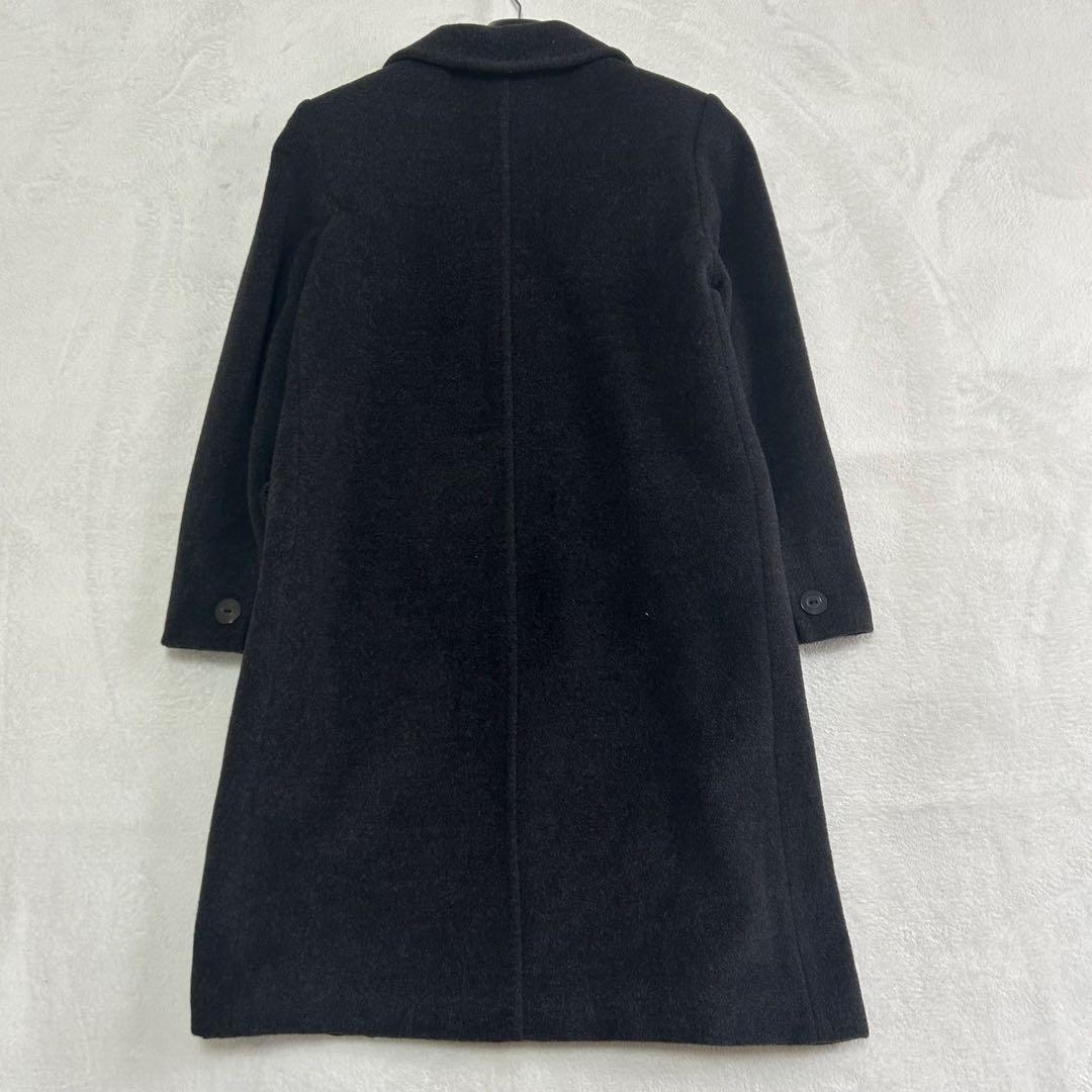 美品✨マックスマーラ　イブルース　カシミヤウール　比翼　ふんわりロングコート42