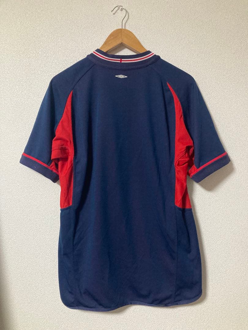 2002 イングランド代表 アウェイ ユニフォーム 日韓W杯 リバーシブル