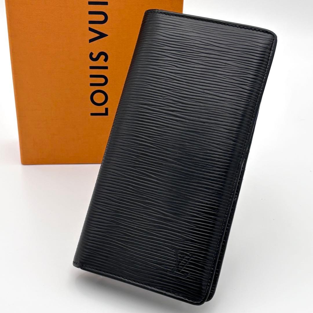 ルイヴィトン エピ ブラザ M60622　長財布 ブラック 正規品