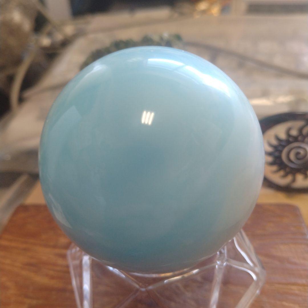 美しいレア鉱物★ヘミモルファイトスフィア★50mm