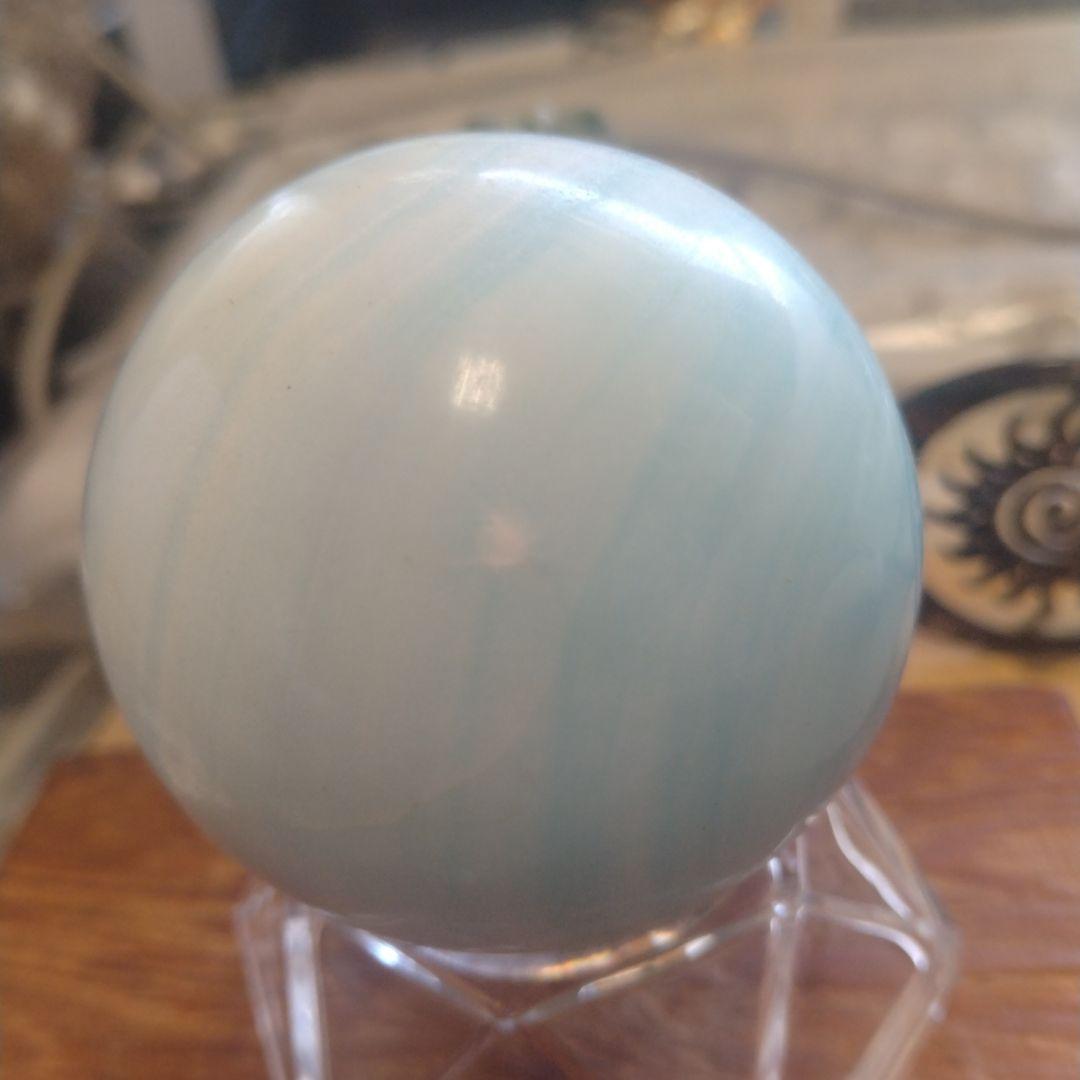 美しいレア鉱物★ヘミモルファイトスフィア★50mm