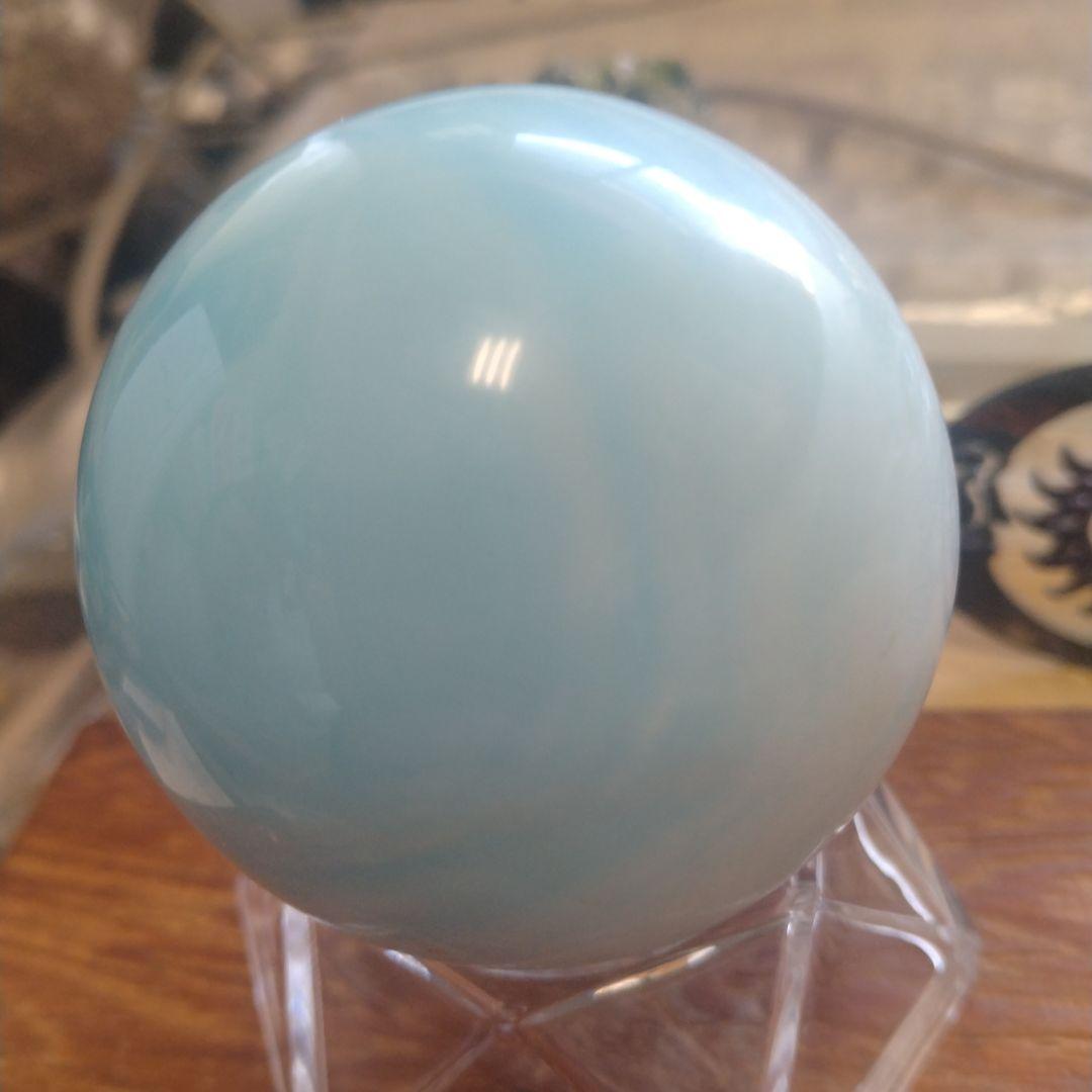 美しいレア鉱物★ヘミモルファイトスフィア★50mm