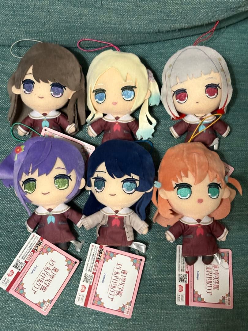 ラブライブ　きゅるまる　ぬいぐるみ　蓮ノ空　全6種　段ボール発送　タグ付き