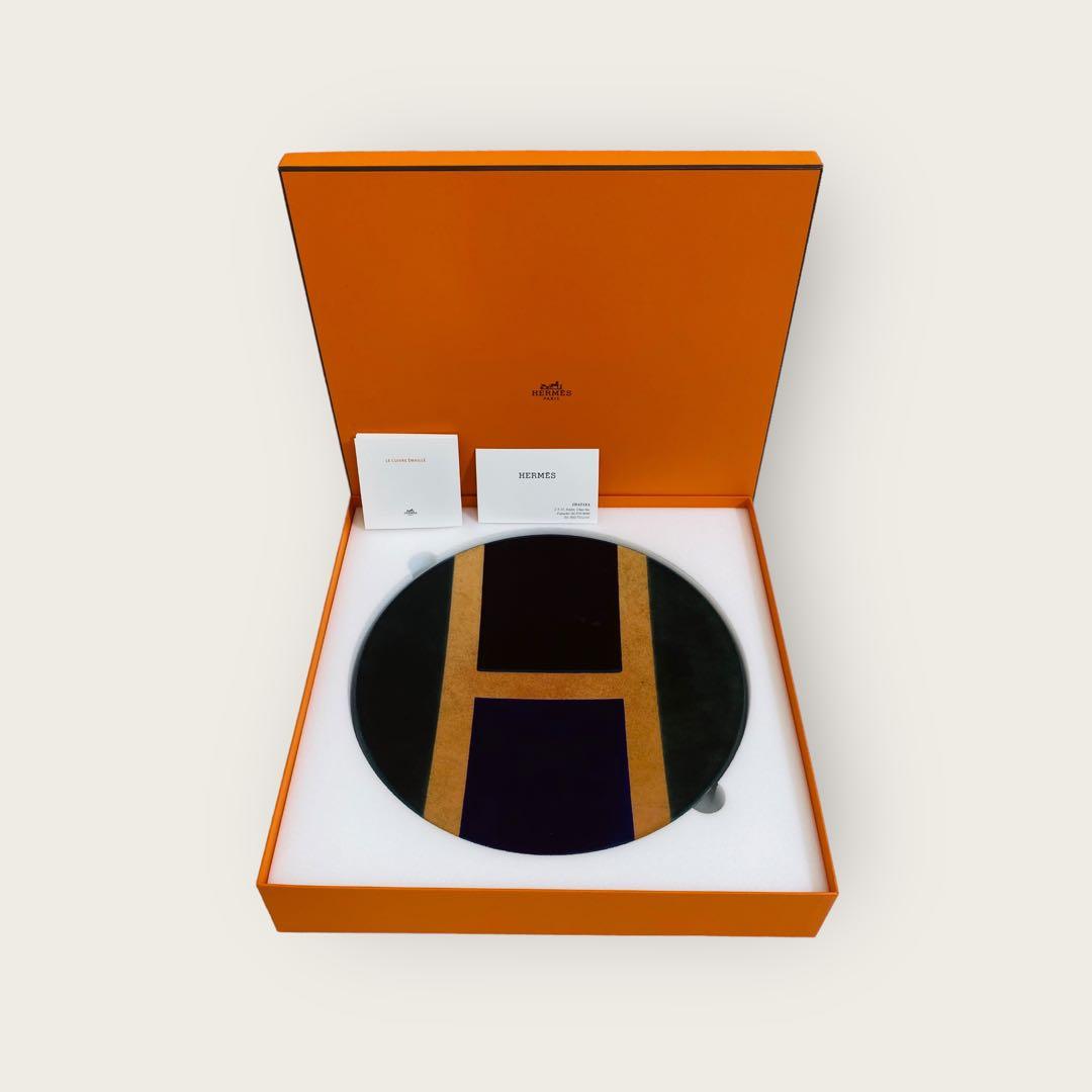 5806.エルメス センターピース ラウンド シアルク