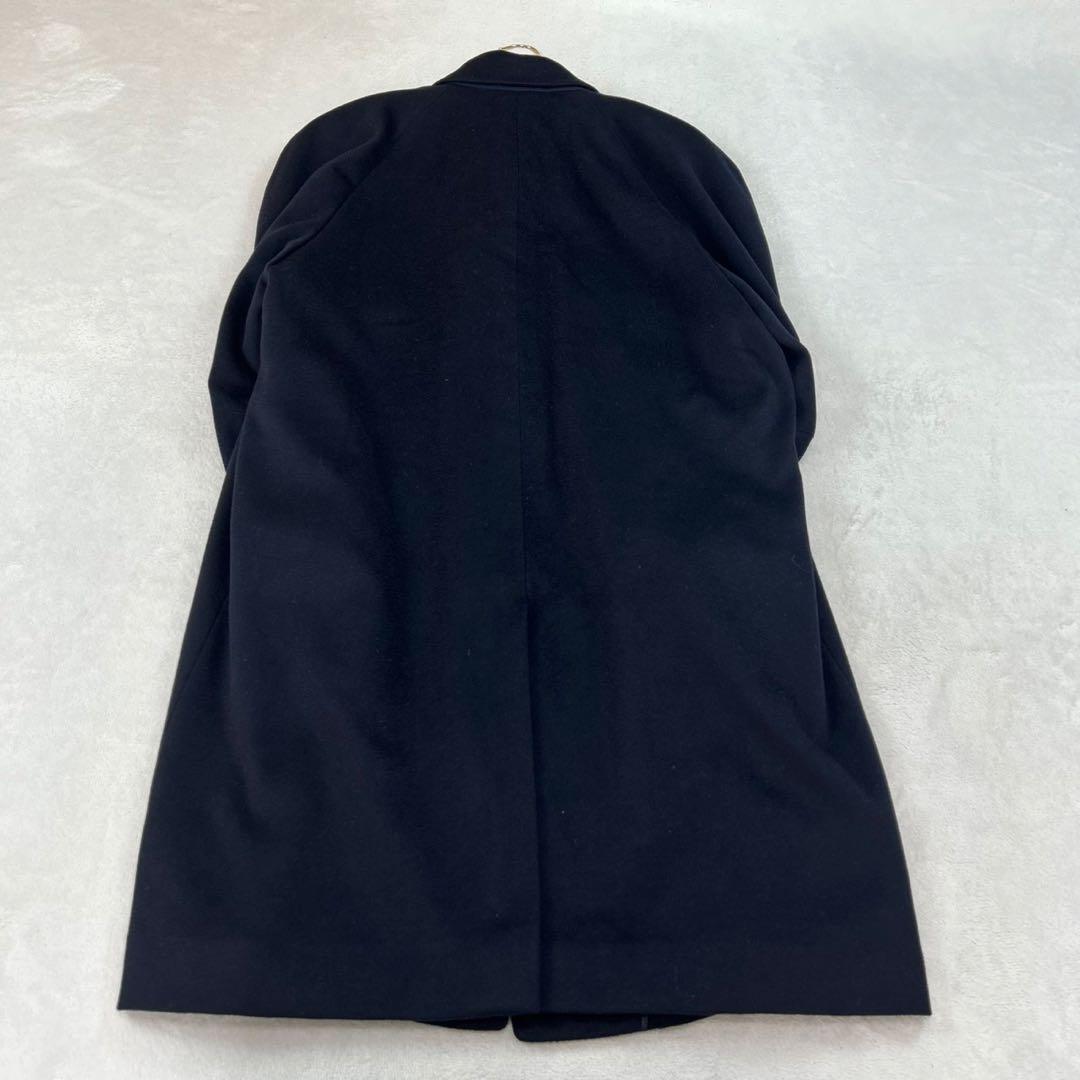 K270 XL ロロピアーナ 大きいサイズ ステンカラーコート ネイビー メンズ