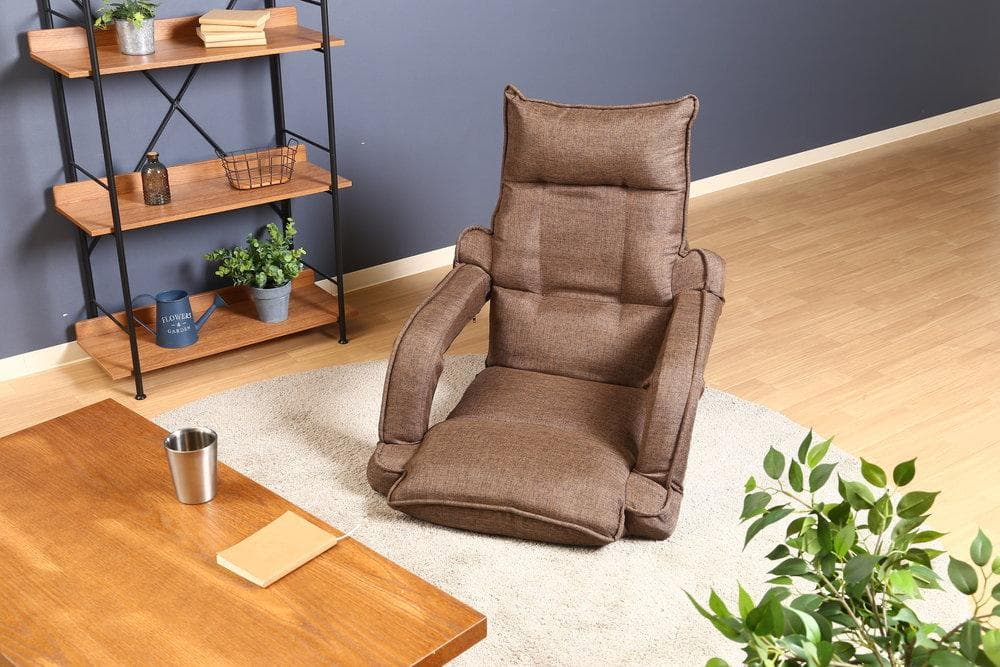 【新品・送料無料】リクライニング座椅子　モコ　ＢＲ