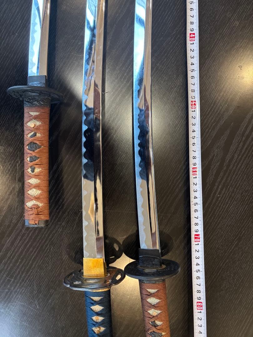 日本刀 模造刀 3本 鞘あり