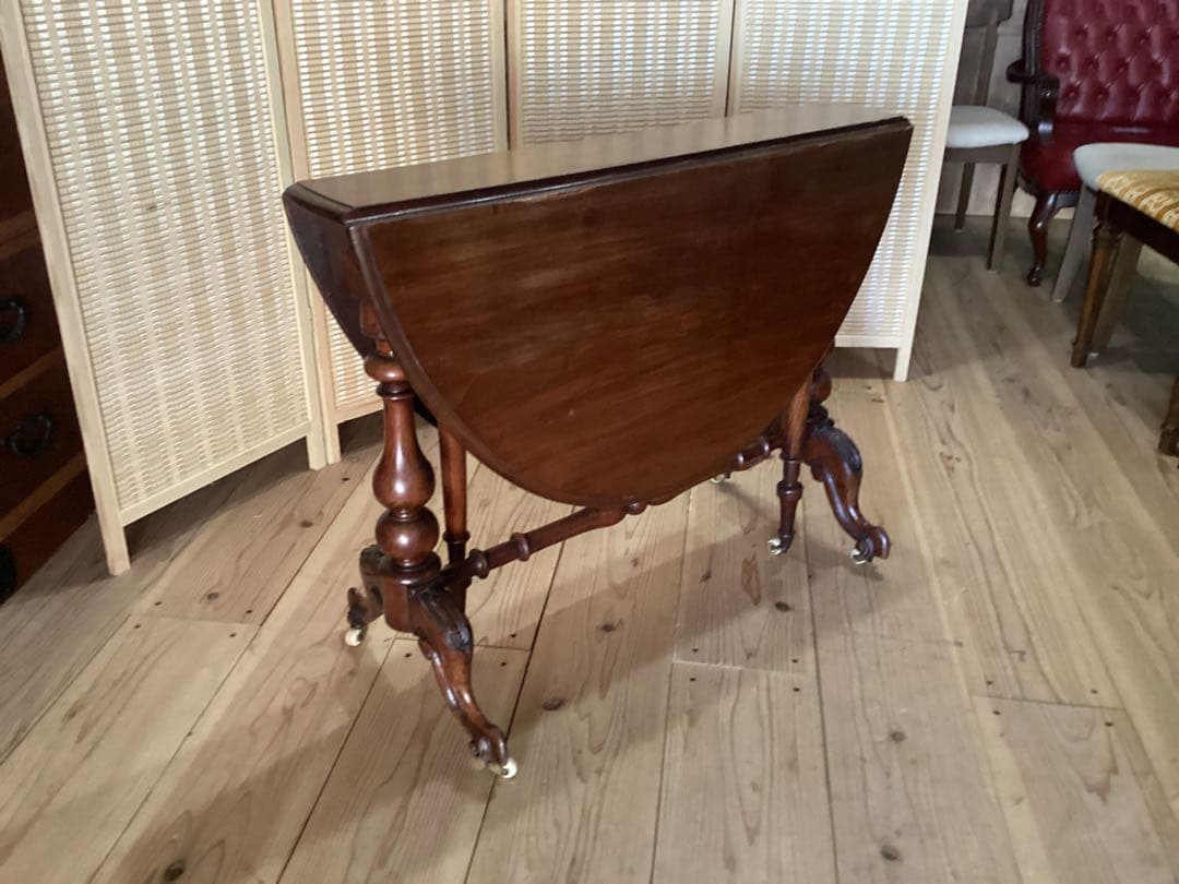 [みゆきさん] ビィクトリアン　ゲートレッグ　サザーランドテーブル