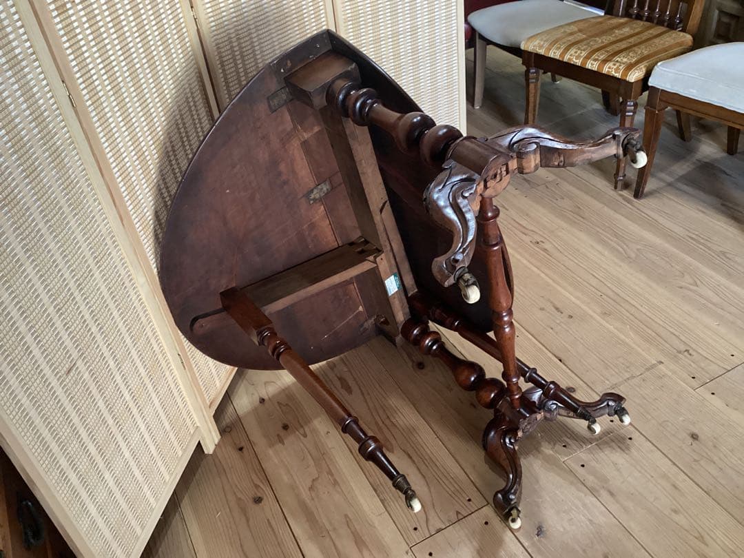 [みゆきさん] ビィクトリアン　ゲートレッグ　サザーランドテーブル