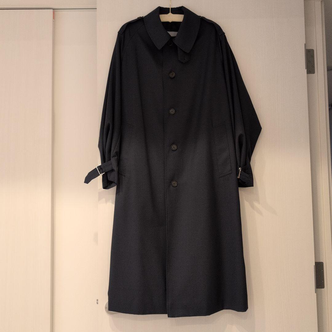 マッキントッシュ フィロソフィー　ネイビー ロングコート