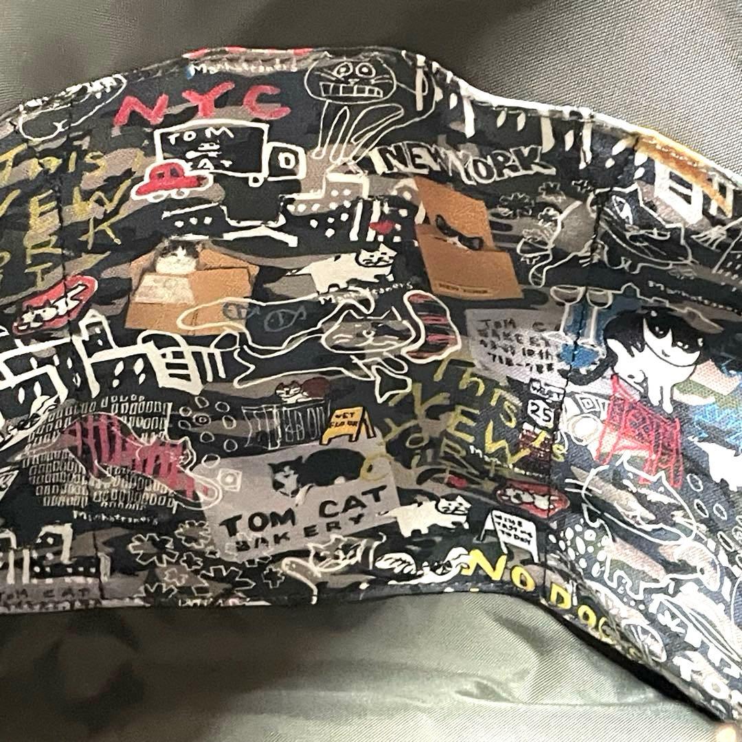 新品未使用　マンハッタナーズ　ブラックトートバッグ　ユニセックス　現行品