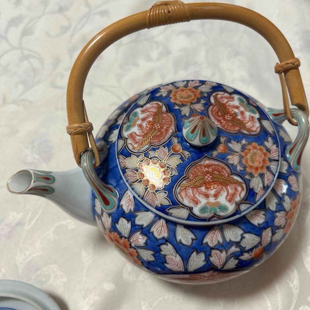 急須　湯飲み　有田焼　幸楽窯