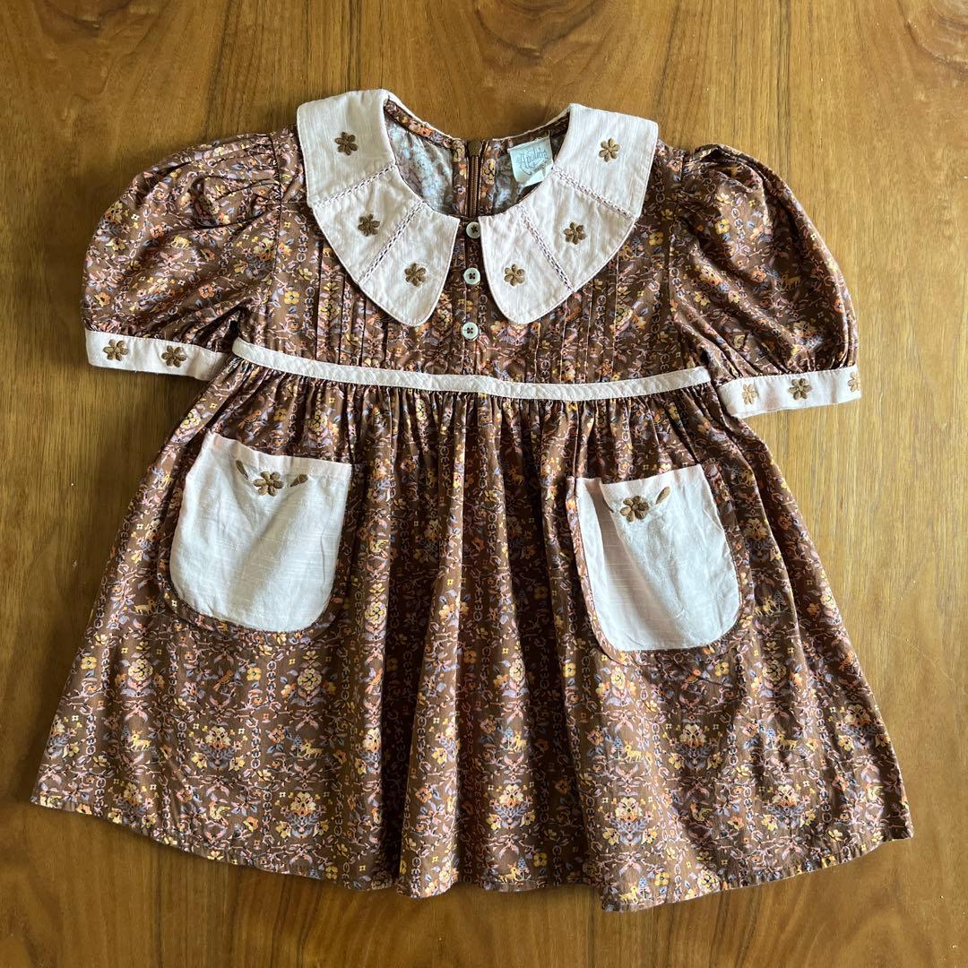 アポリナ　sadie dress 2-3y ワンピース