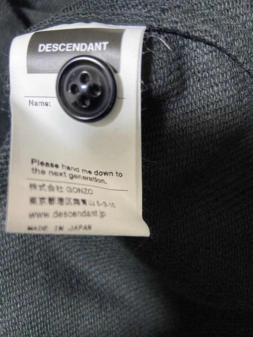 新品★DESCENDANT 長袖シャツ　wtaps ネイバーフッド