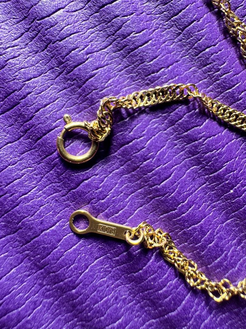 アヴァランチ avalanche ゴールドチェーンネックレス10K 50cm