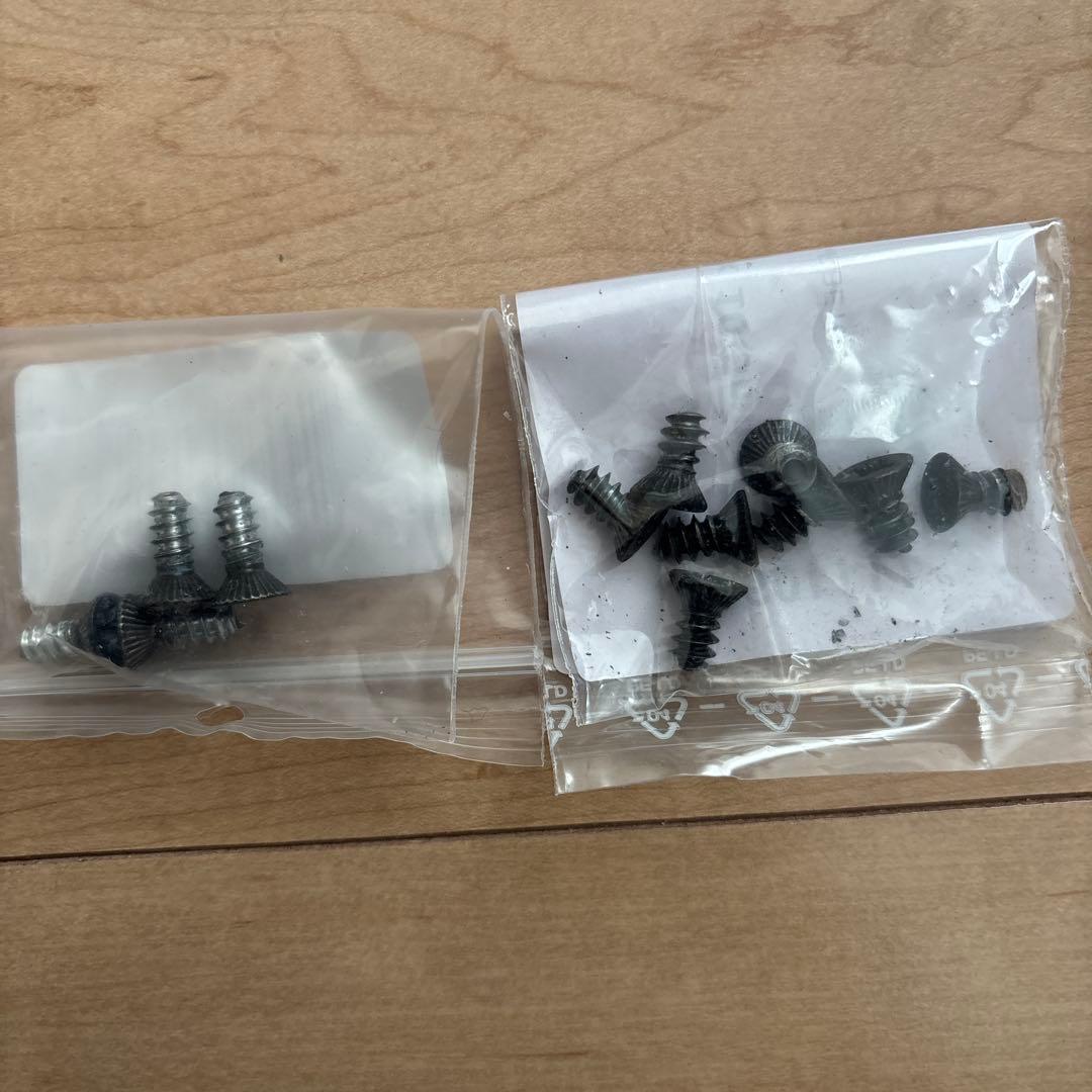 MARKER SQUIRE ビンディング ホワイト 取り付けプレート付き