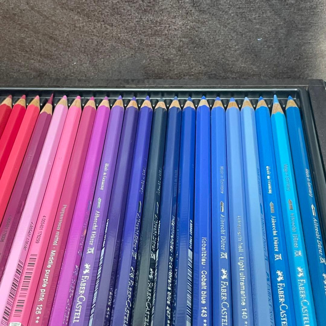 【使用感少なめ‼️】アルブレヒト・デューラー 水彩色鉛筆　72色　木箱仕様