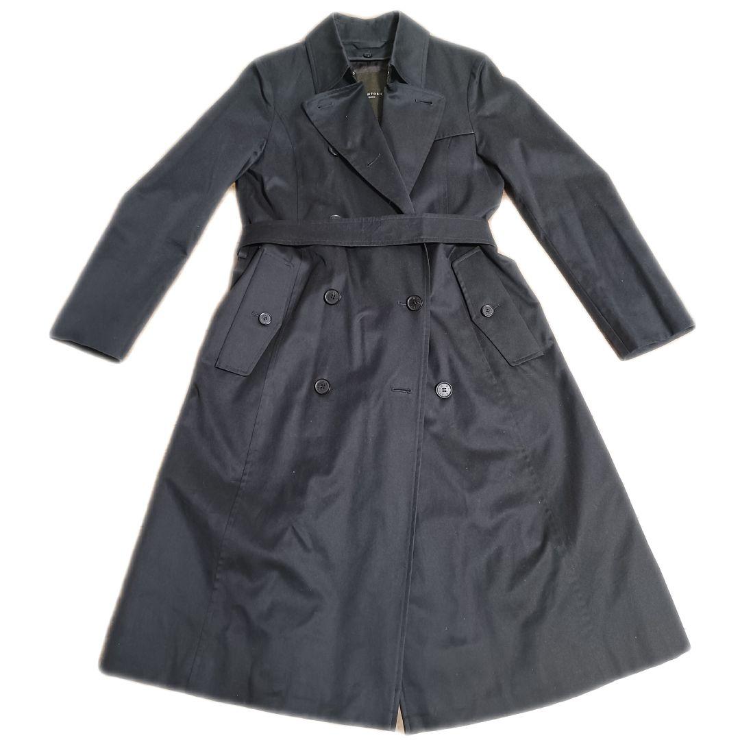 値下げ可☆マッキントッシュロンドン　ブラック トレンチコート　Lサイズ