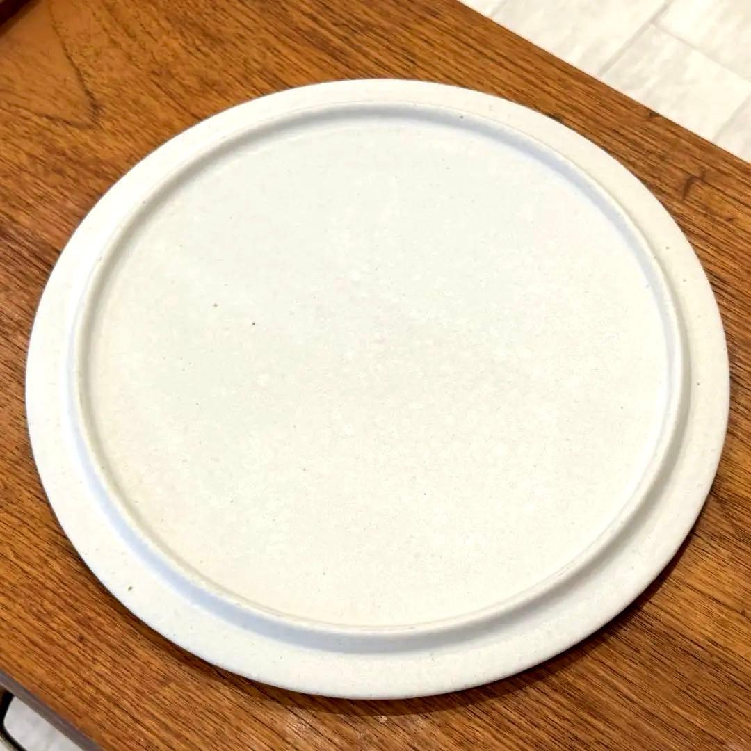 船串篤司 リム皿 白 24cm 2枚セット